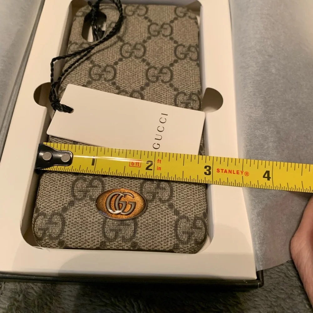 Gucci iphone case Brown Monogram